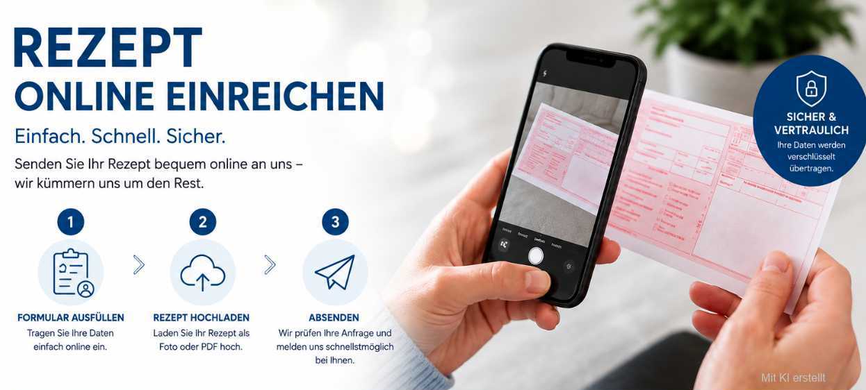 rezept einreichen